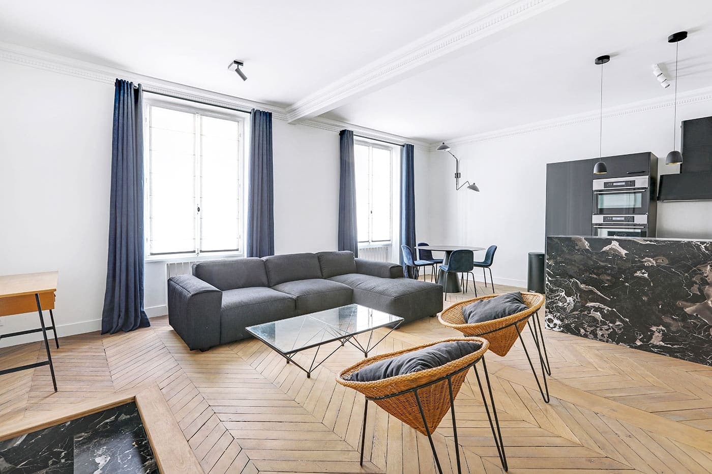 3 Pièces Saint Augustin